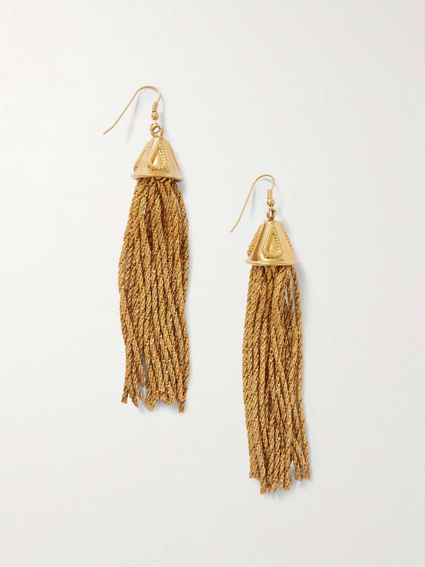 Sonia Petroff Cascata Gold-plated Earrings