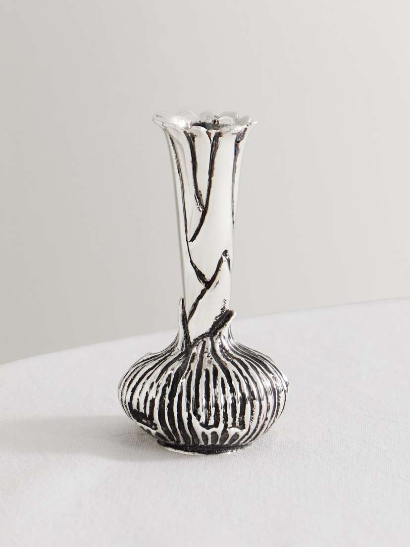 Christofle Onion Silver-plated Vase
