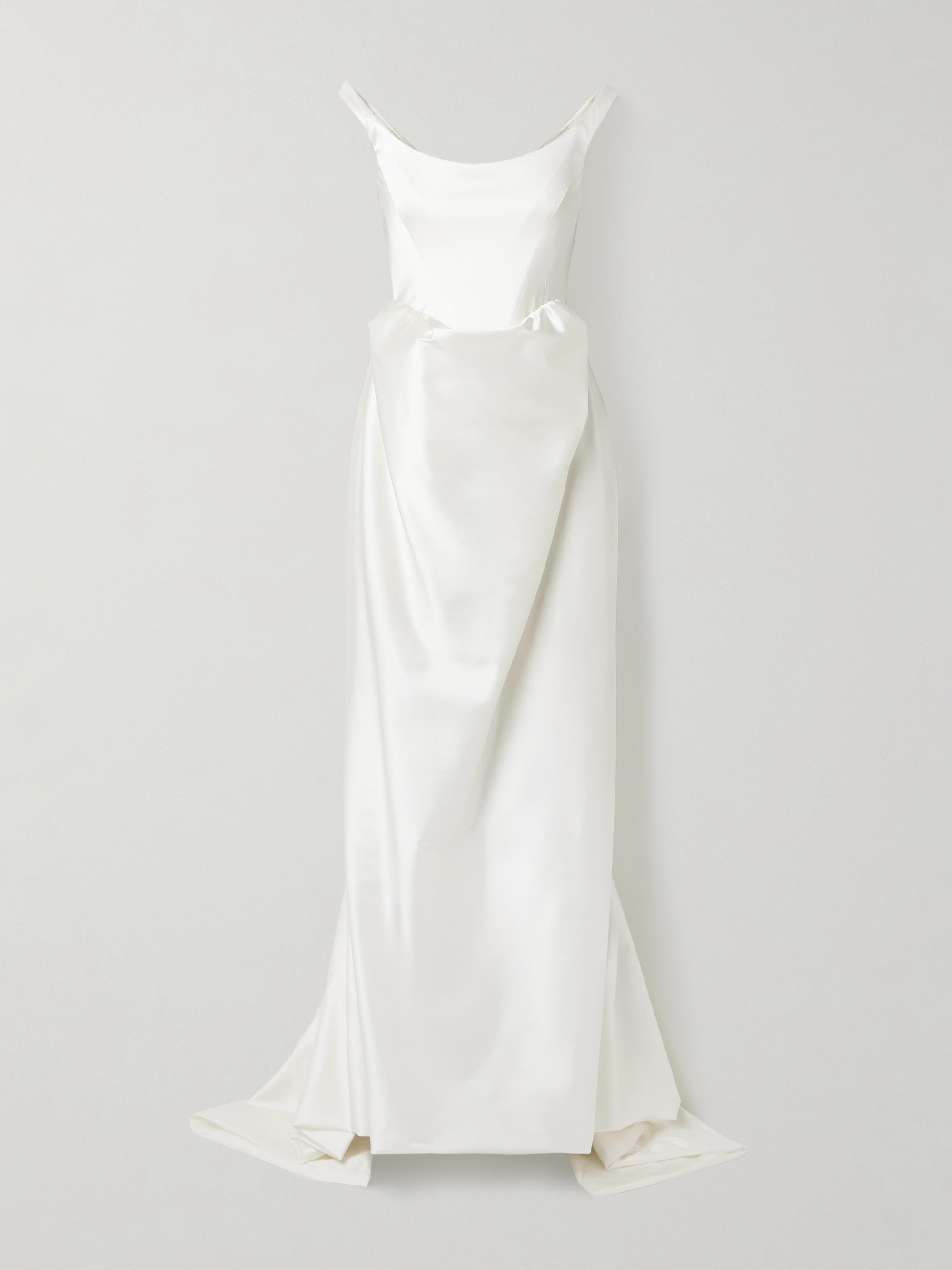 Vivienne Westwood Nova Camille draped satin gown