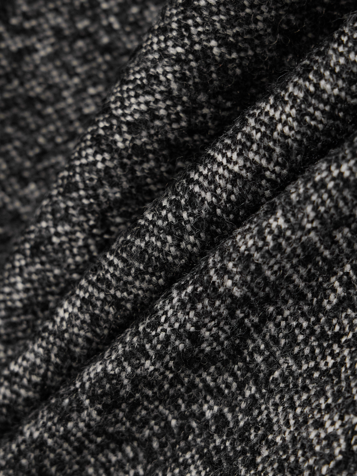 Dolce & Gabbana Wool-blend Midi Skirt In Gray