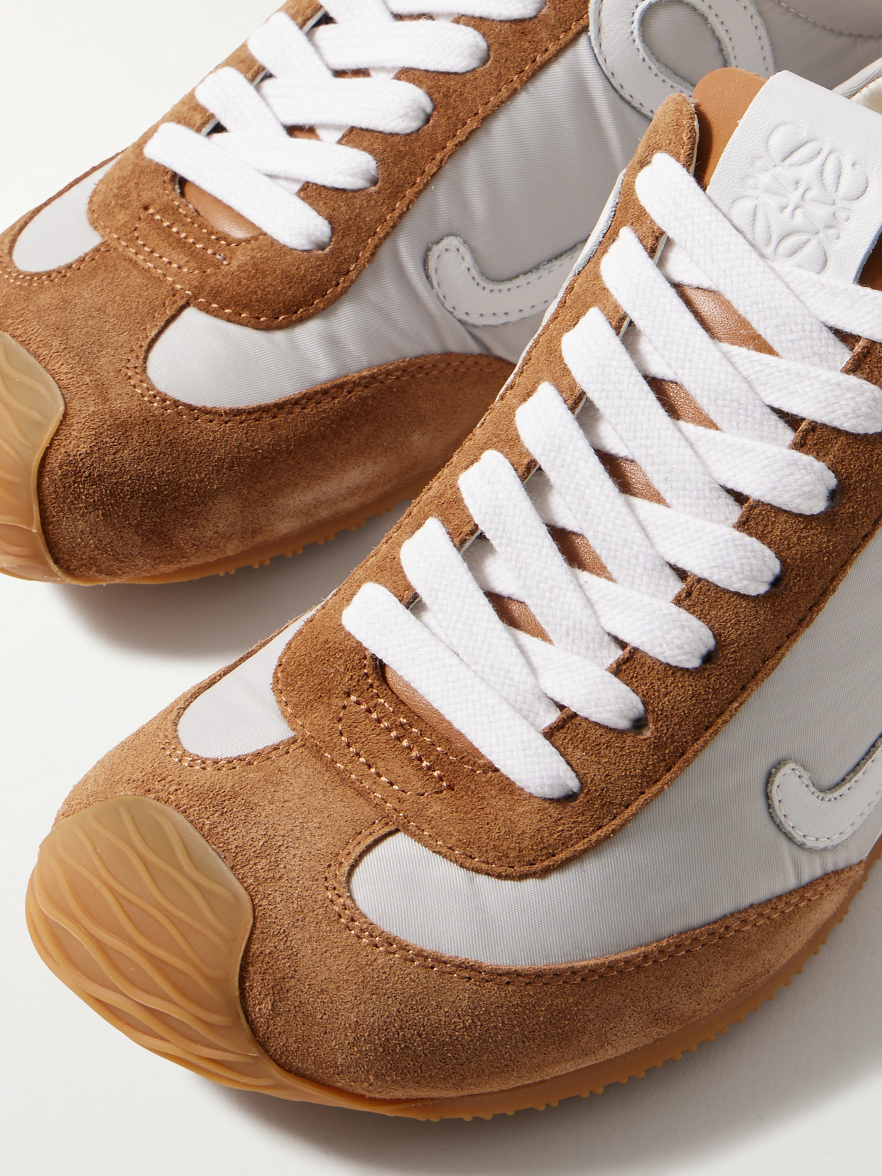 Loewe Ballet Runner 2.0 In Nylon And Calfskin