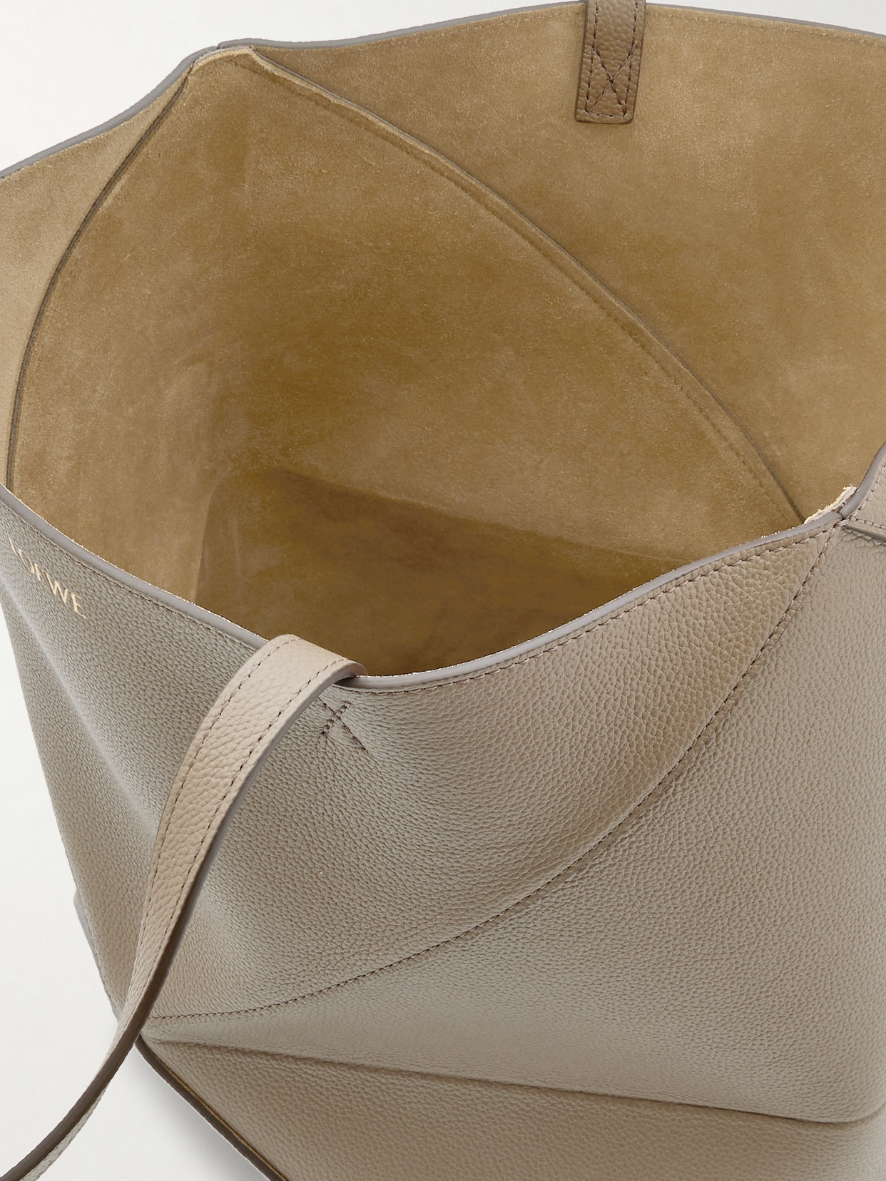 Loewe Puzzle Fold Convertible Medium Leather Tote