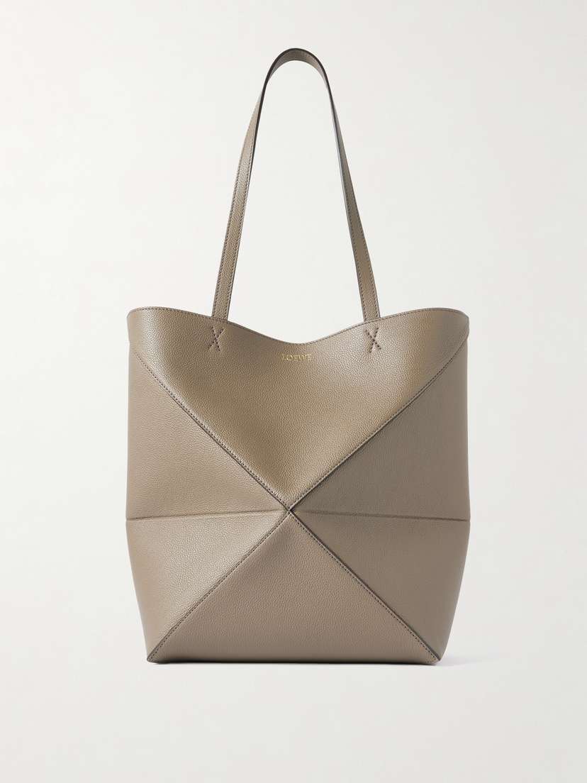Loewe Puzzle Fold Convertible Medium Leather Tote