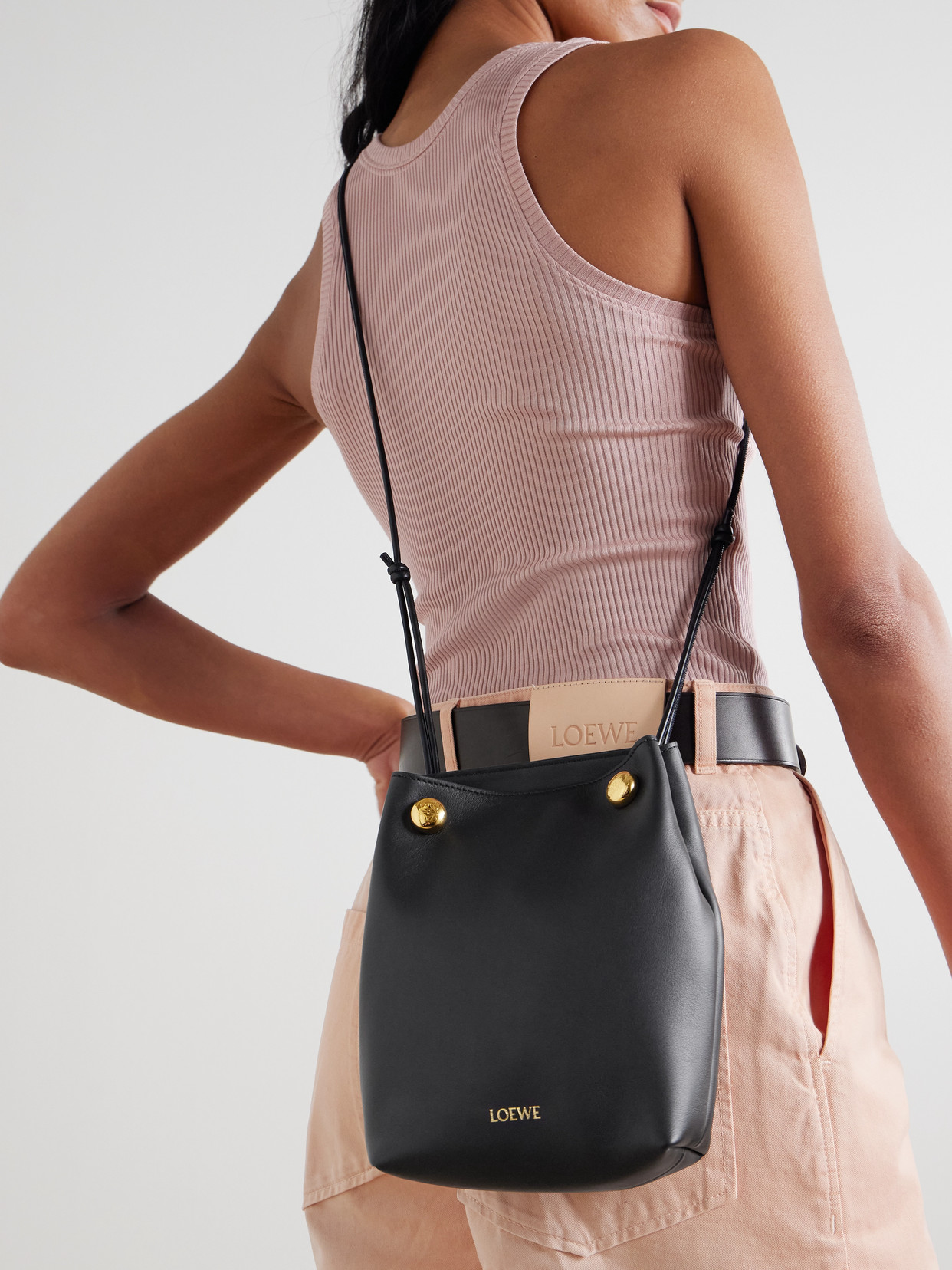 Loewe Mini Puzzle Leather Shoulder Bag