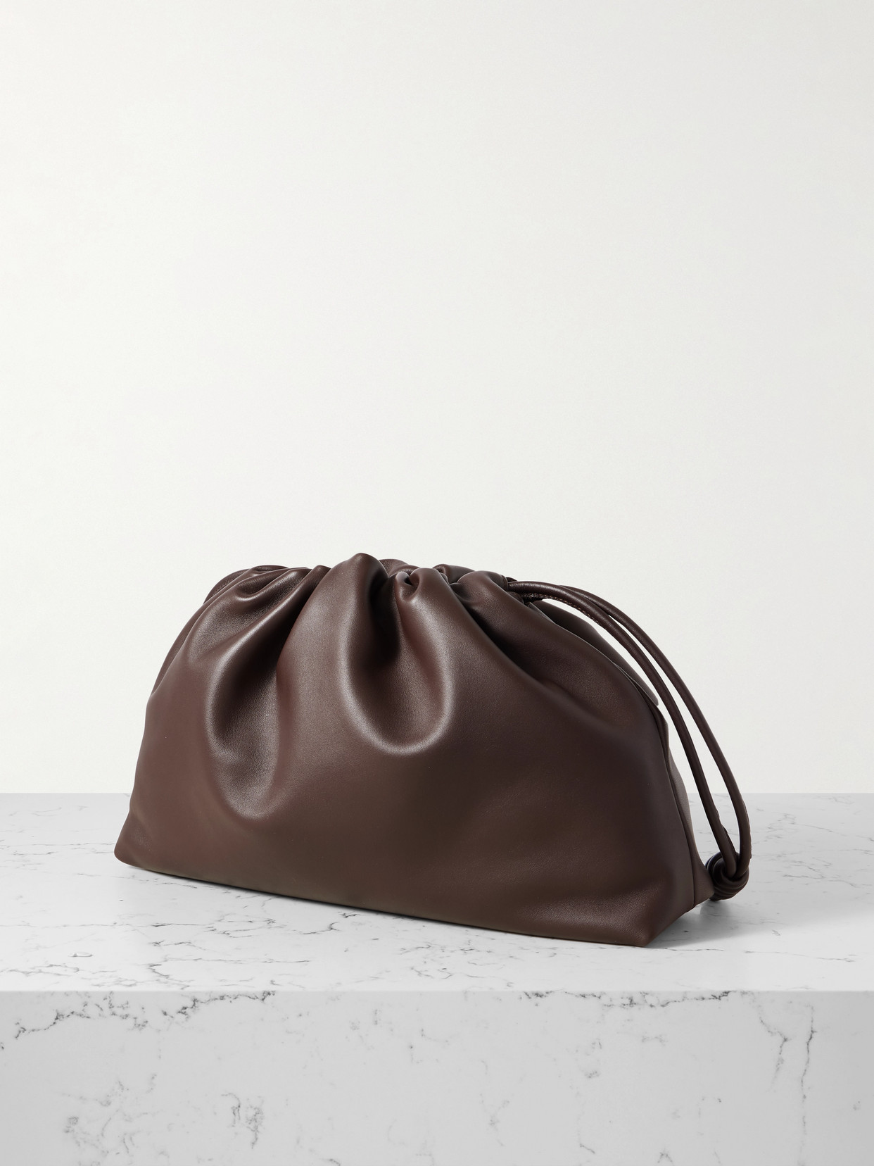 Loewe Large Flamenco Purse In Mellow Nappa Lambskin For Woman In Brown