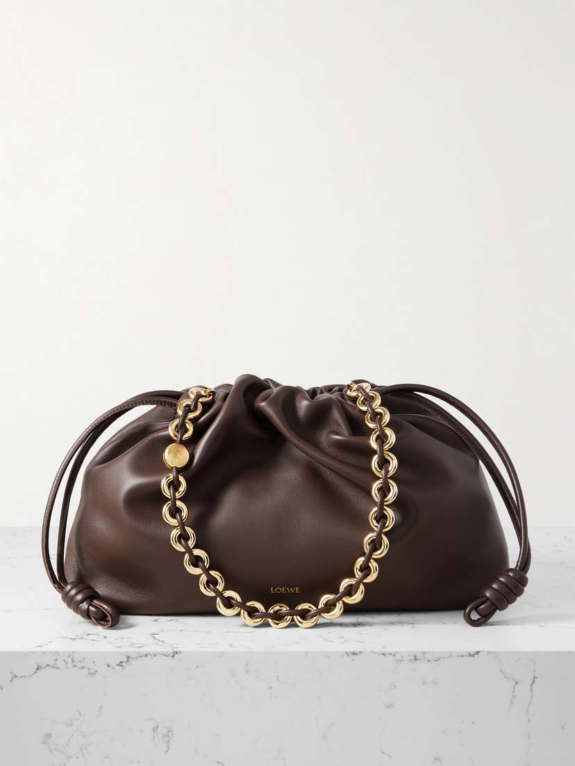 Loewe Flamenco Large Leather Shoulder Bag