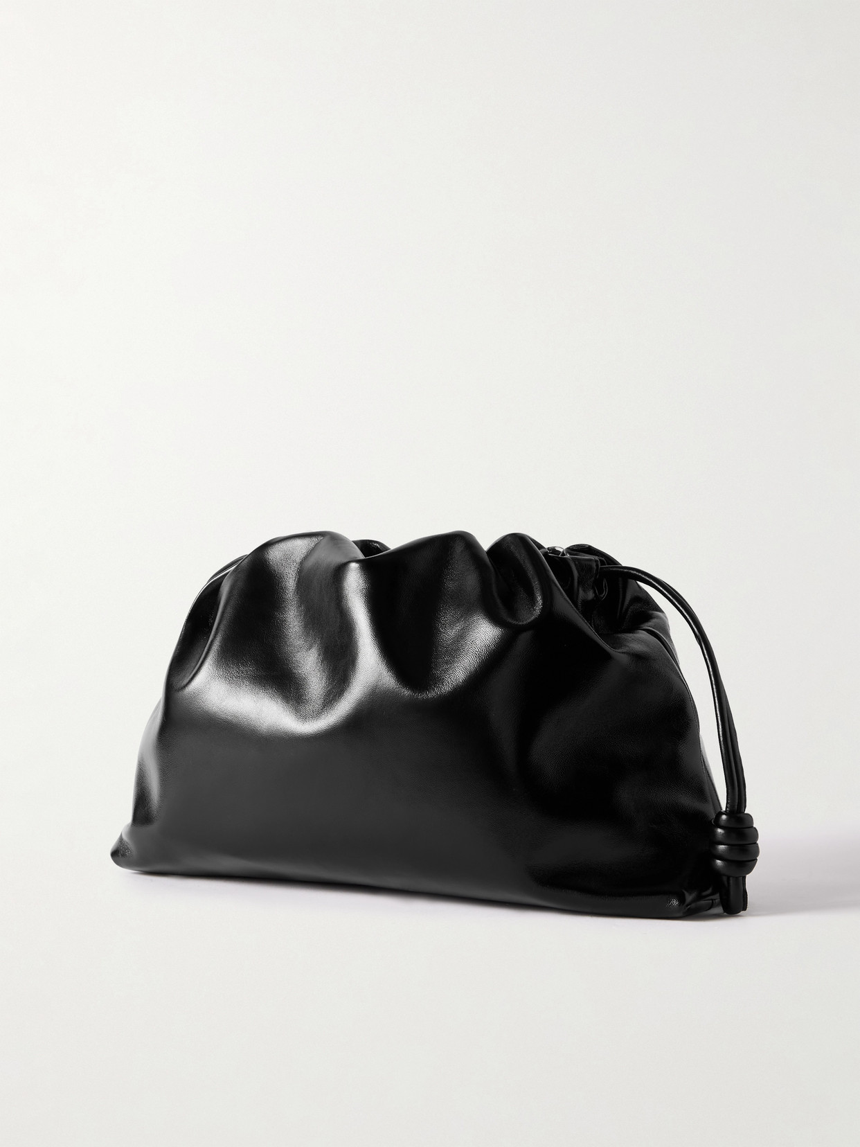 Loewe Flamenco Large Embellished Leather Clutch