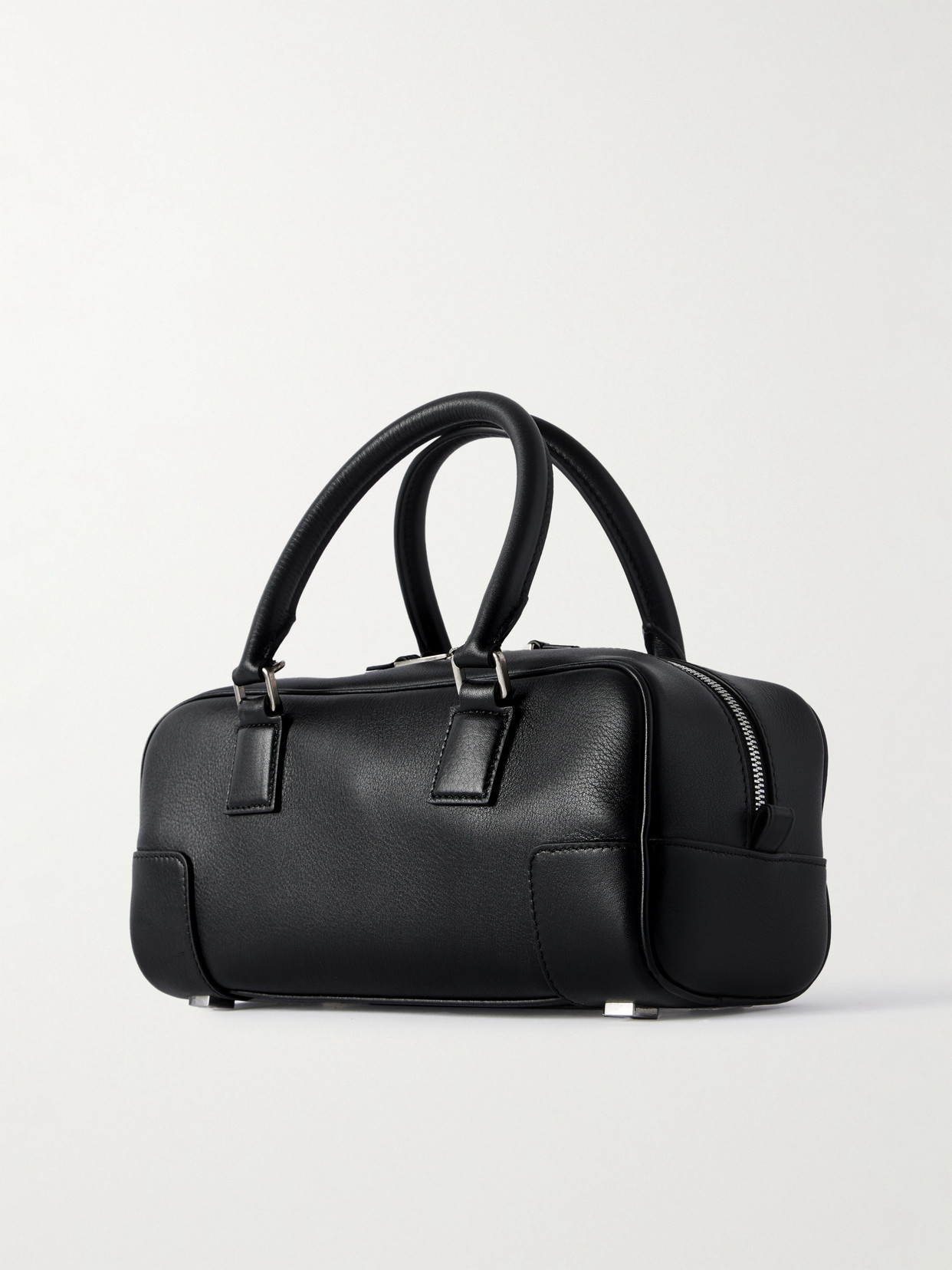 Loewe Amazona 23 Embellished Leather Shoulder Bag In Black