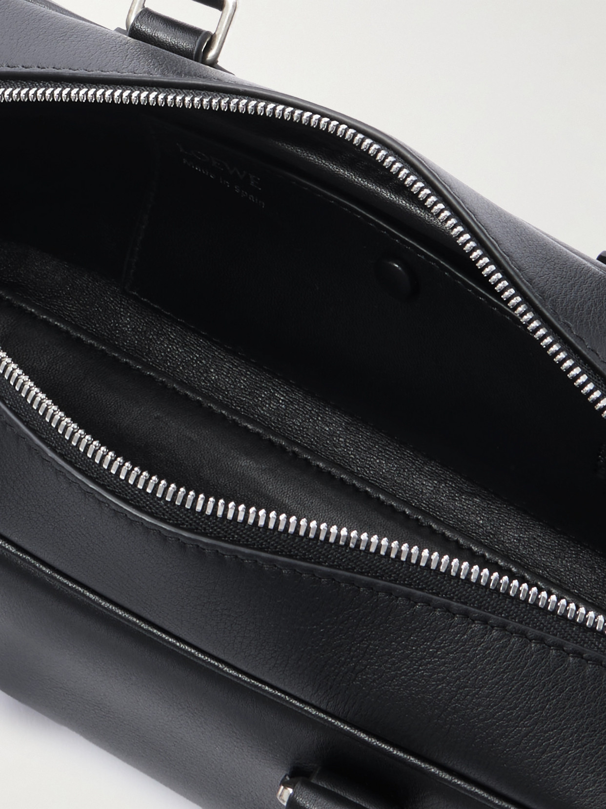 Loewe Amazona 23 Embellished Leather Shoulder Bag In Black