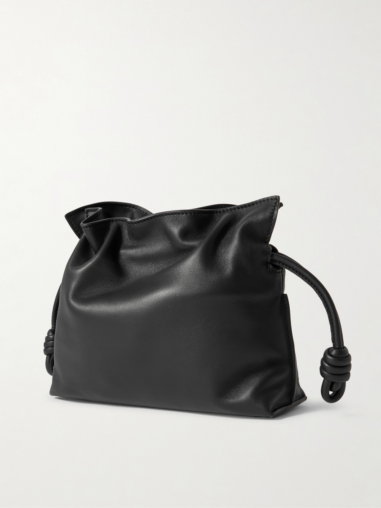 Shop Loewe Flamenco Mini Leather Clutch