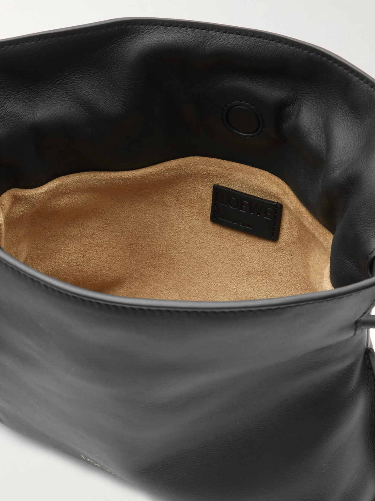 Shop Loewe Flamenco Mini Leather Clutch