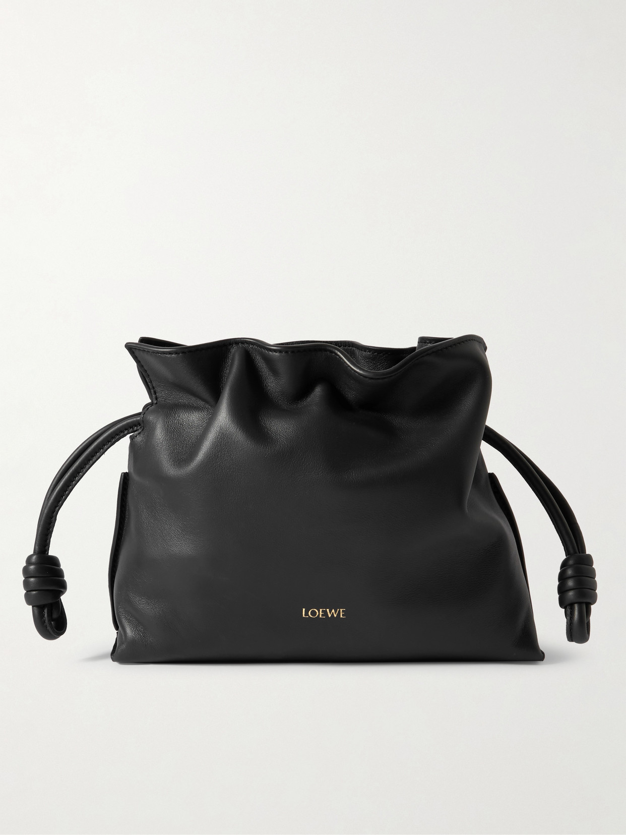 Loewe Flamenco Mini Leather Clutch