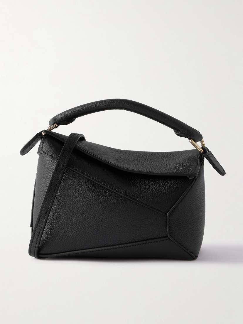 Loewe Puzzle Edge Mini Textured-leather Shoulder Bag