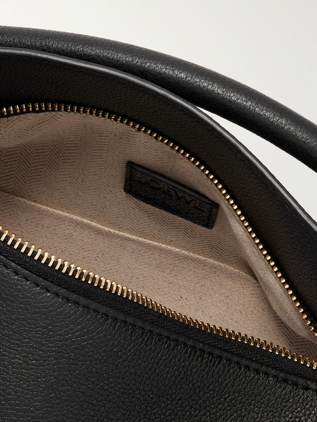 Puzzle Edge Small Textured-Leather Shoulder Bag