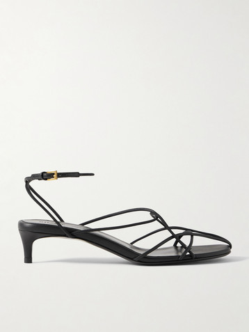 KHAITE Loulou leather sandals