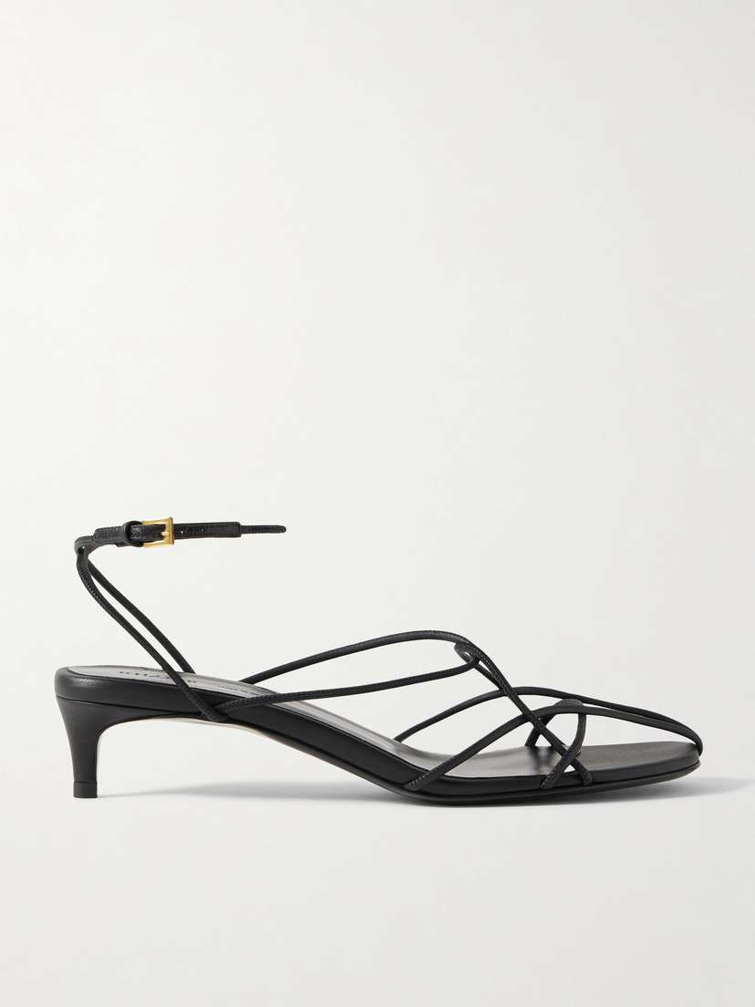 Khaite Loulou Leather Sandals