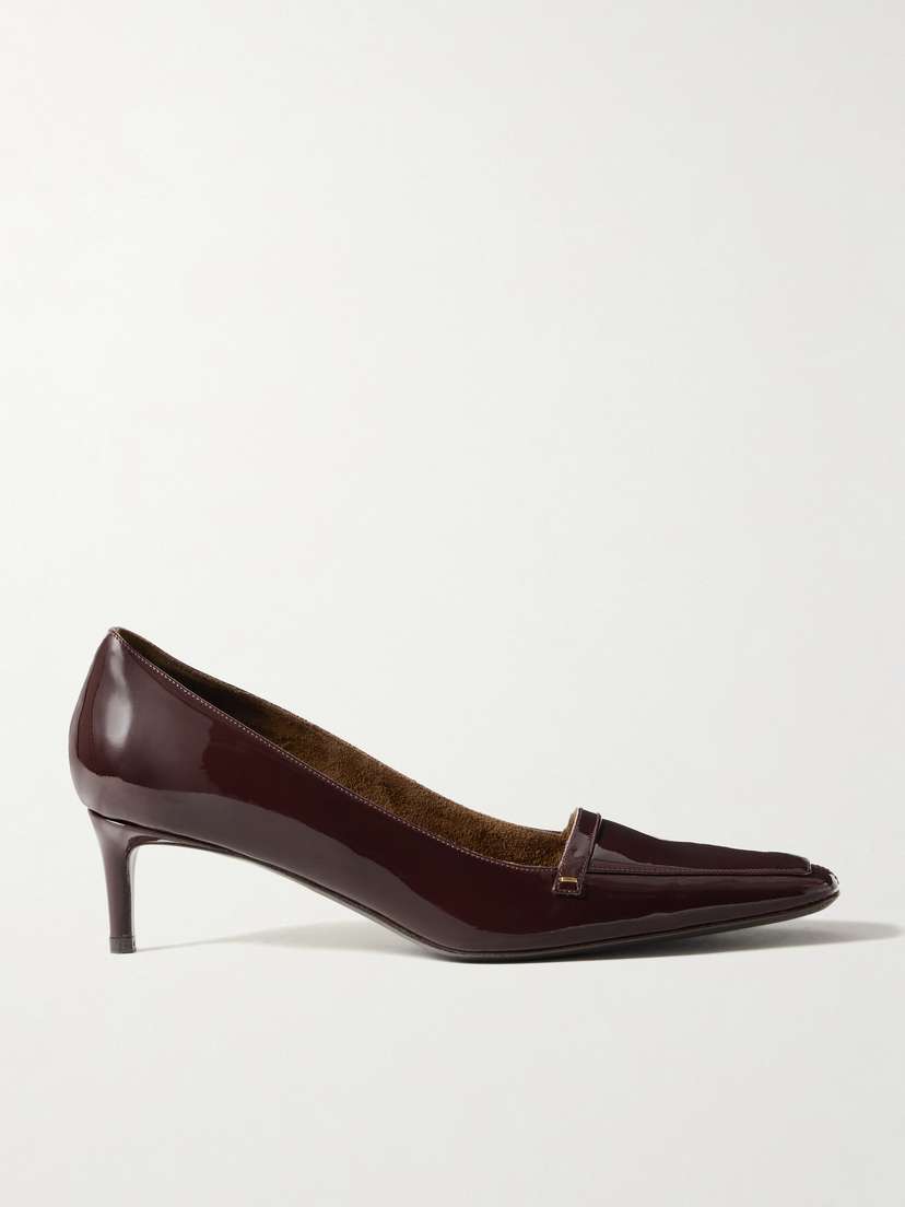 Khaite Celia Patent-leather Pumps