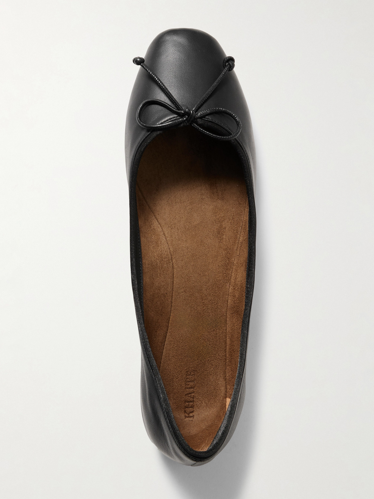 Khaite Charlotte Leather Ballet Flats