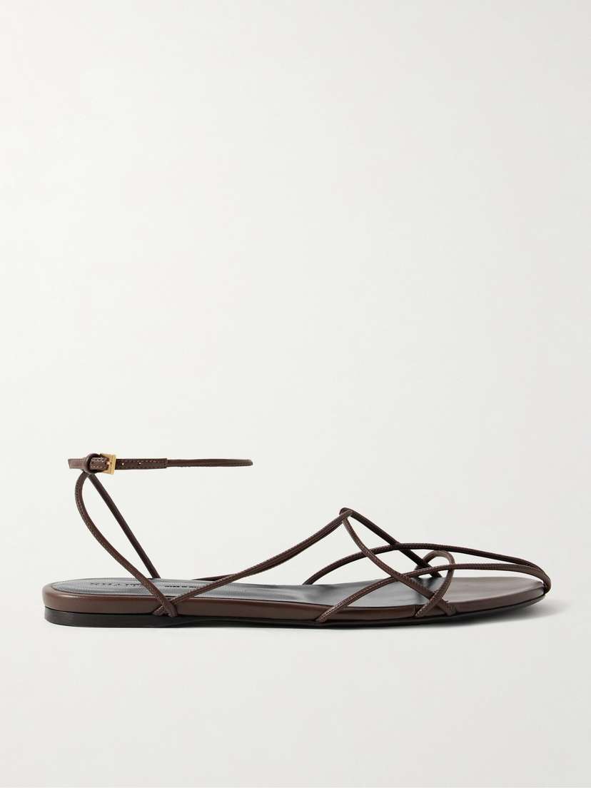 Khaite Loulou Leather Sandals