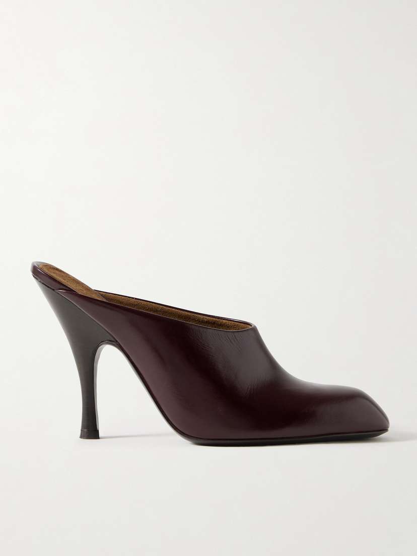 Khaite Colt Leather Mules