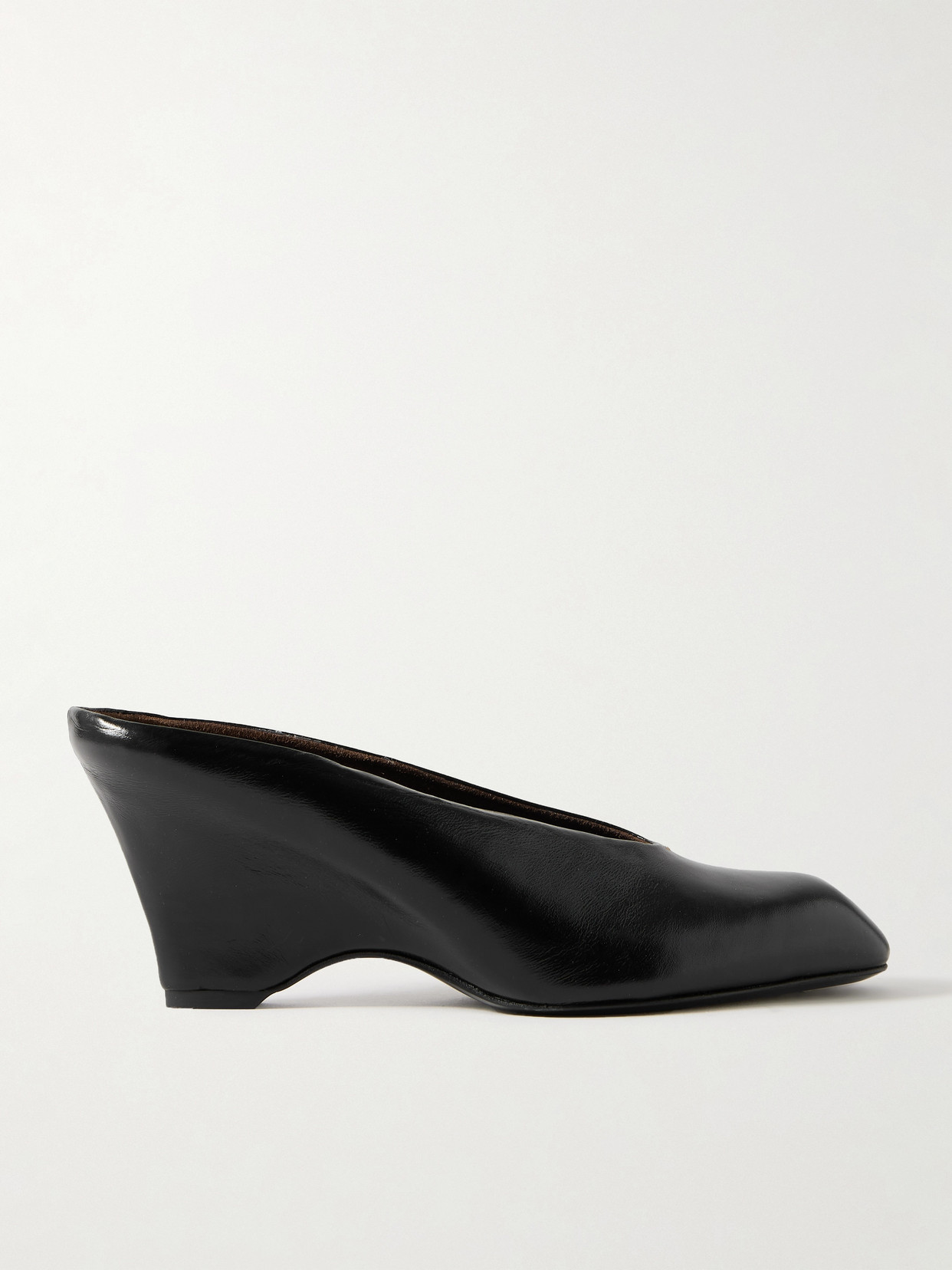 Khaite Colt Leather Mules