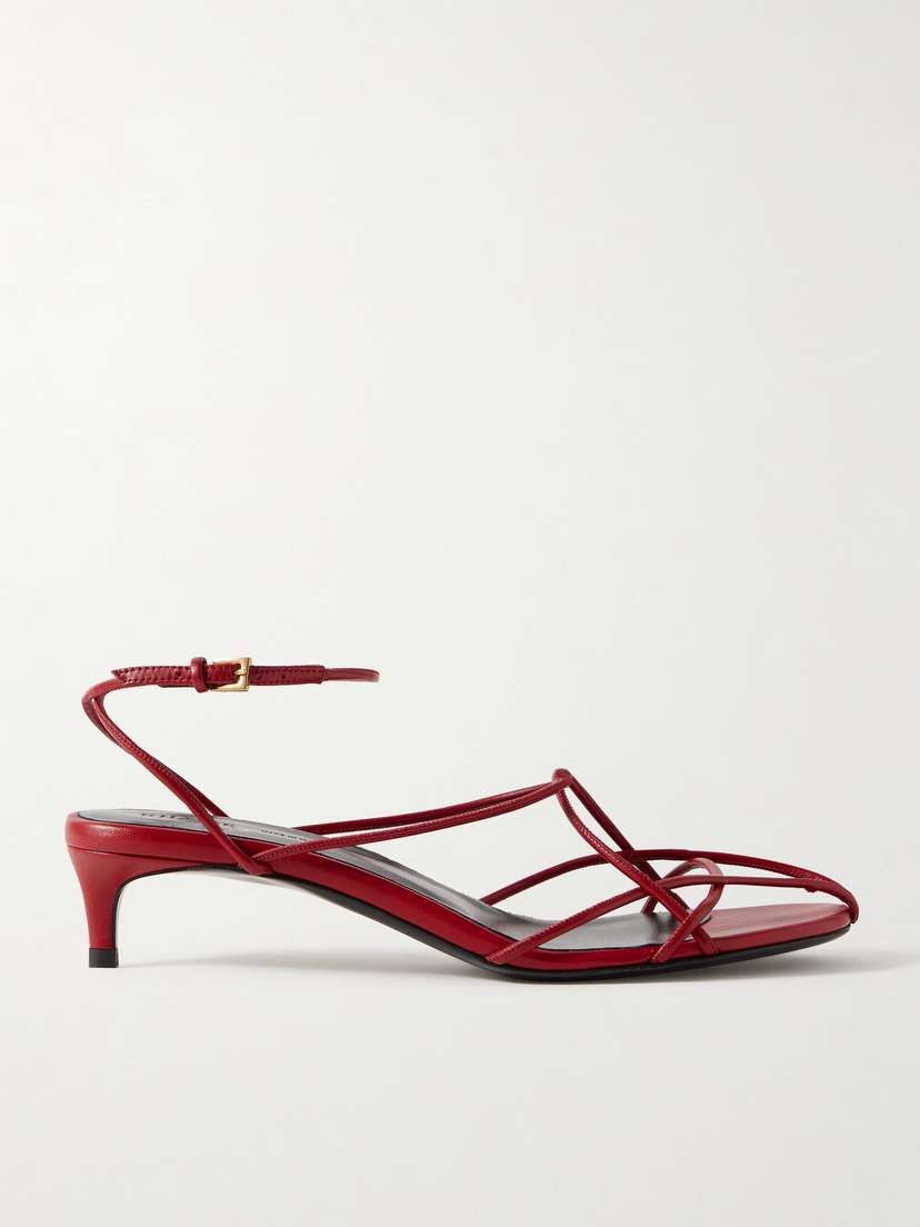 Khaite Loulou Leather Sandals