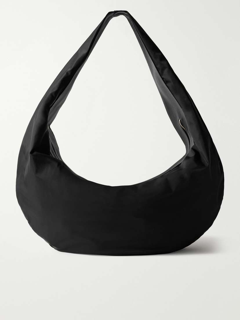 Khaite — Olivia Sport XL textured leather-trimmed shell shoulder bag