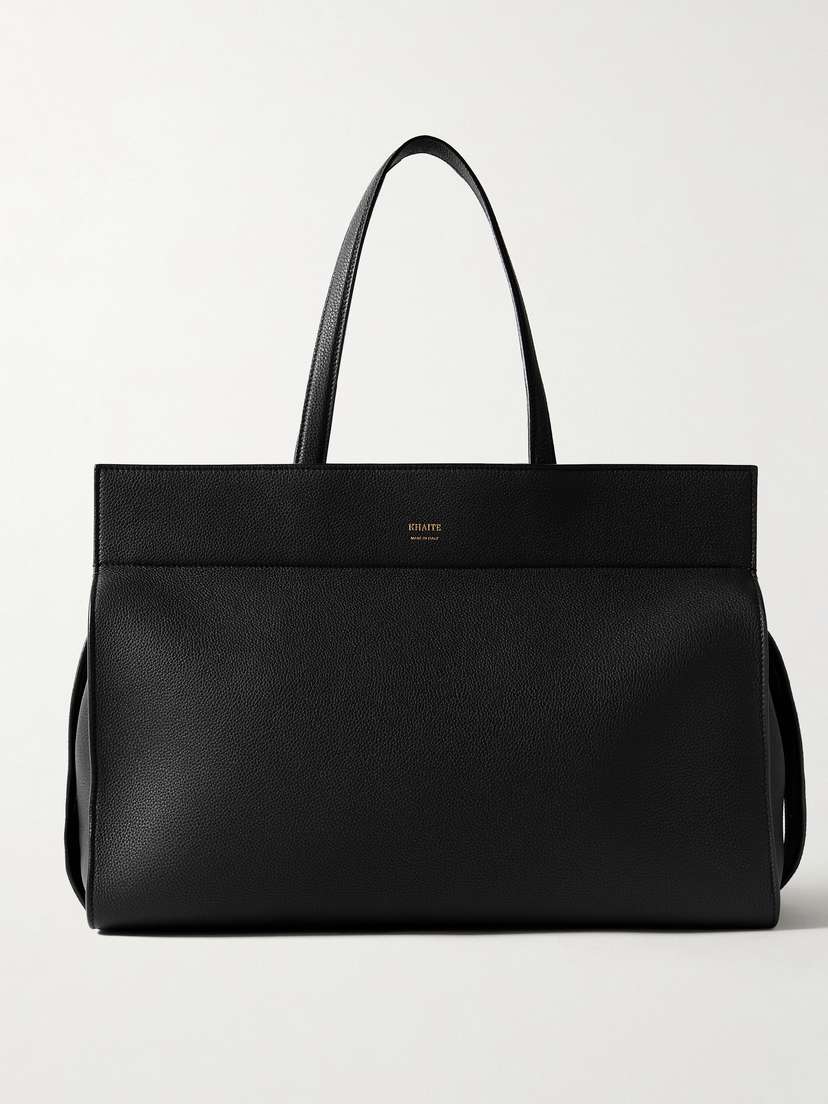 Khaite Crosby Textured-leather Tote