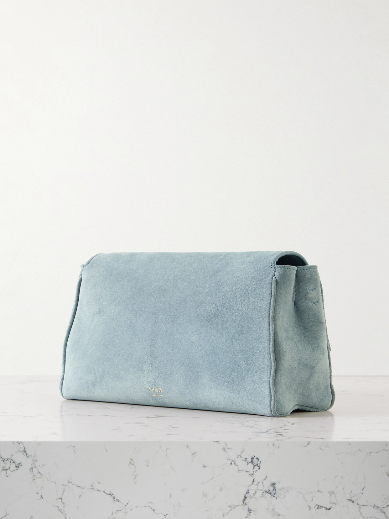 Khaite Audrey Suede Shoulder Bag