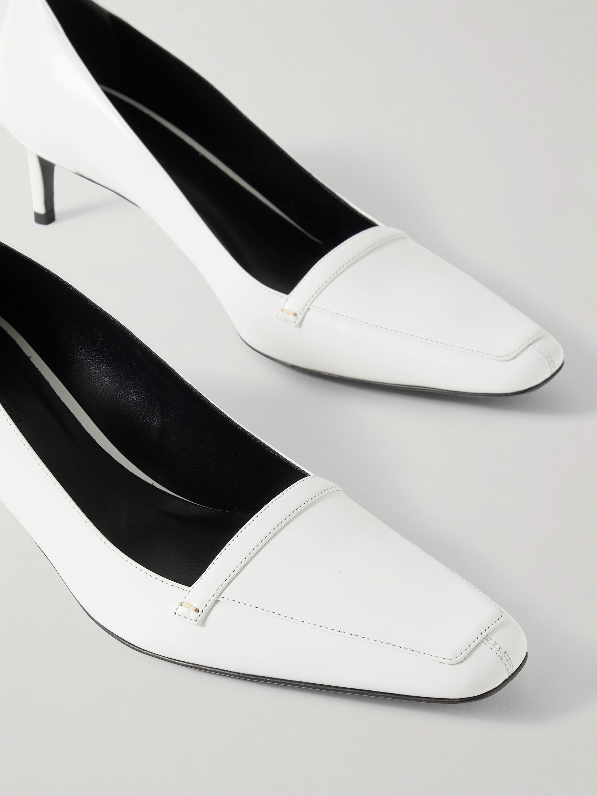 KHAITE Celia leather pumps