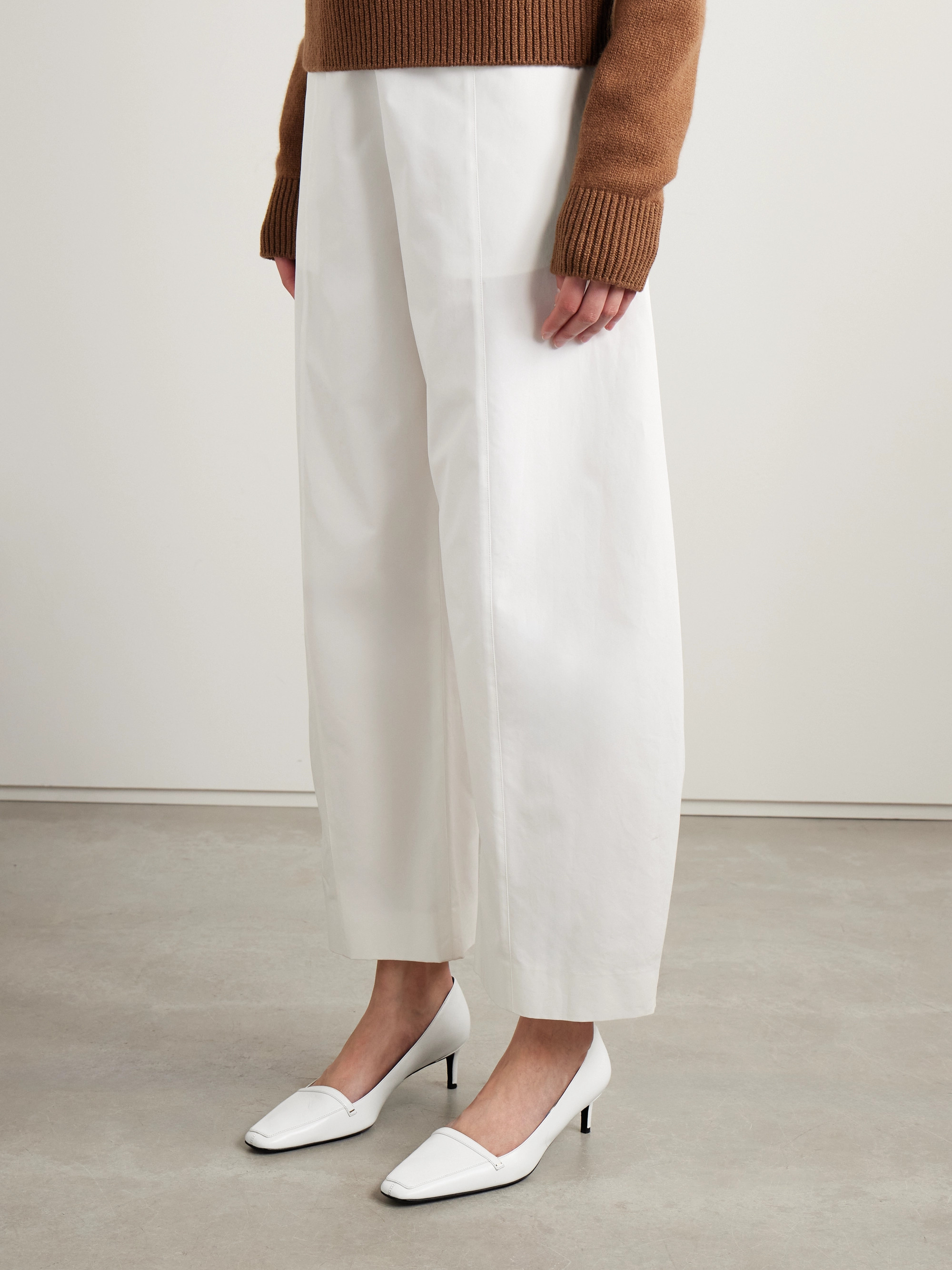 KHAITE Celia leather pumps