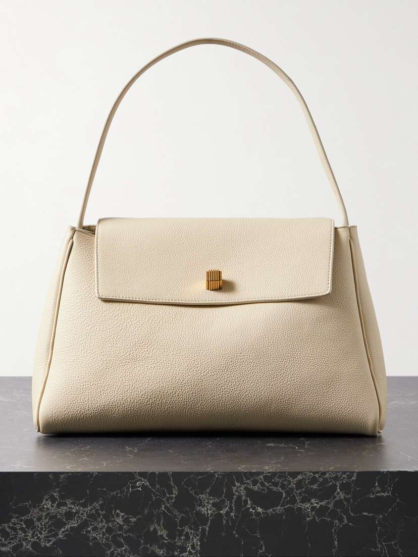 Khaite Audrey Textured-leather Tote