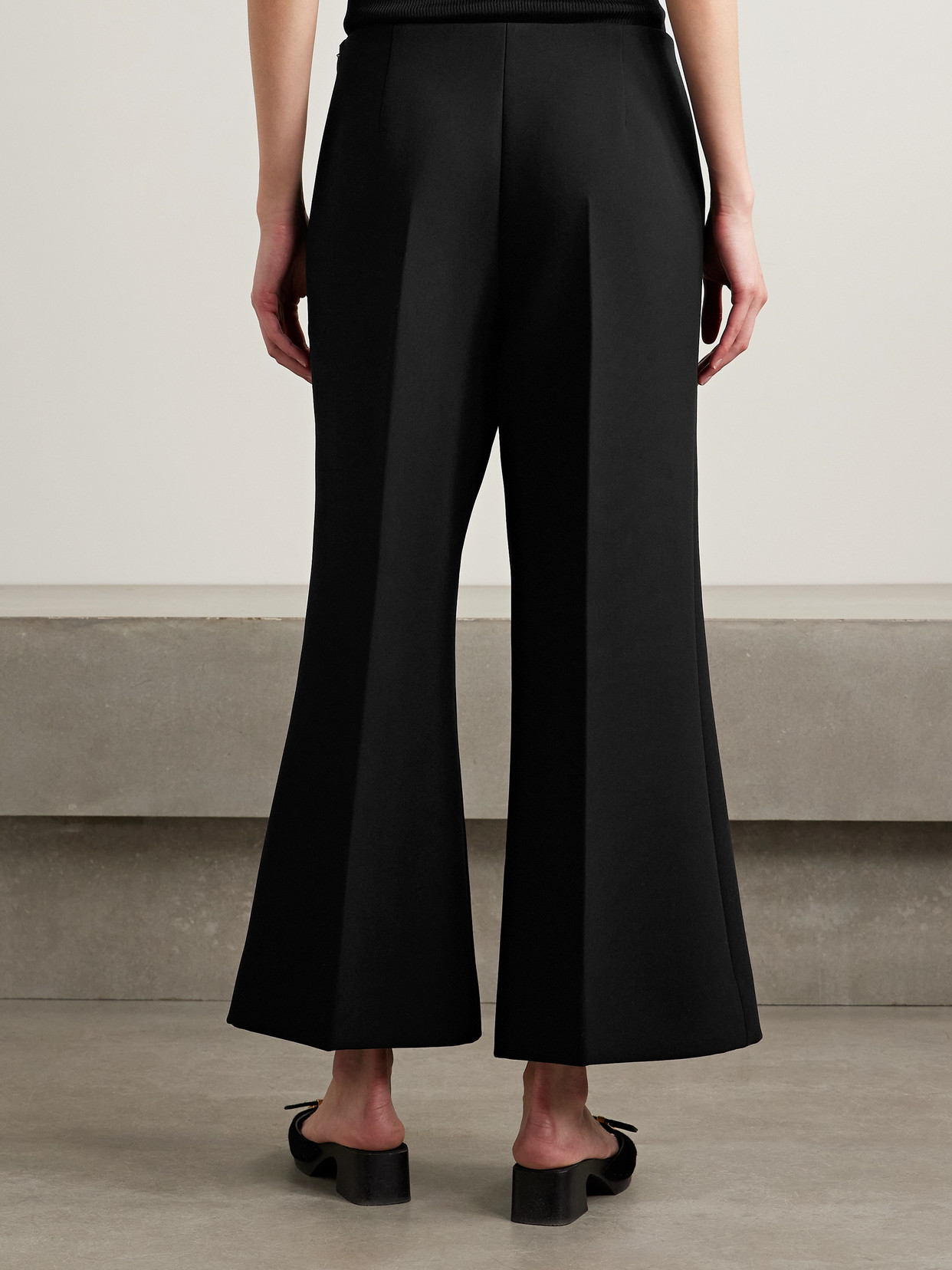 Walter Crepe Flared Pants