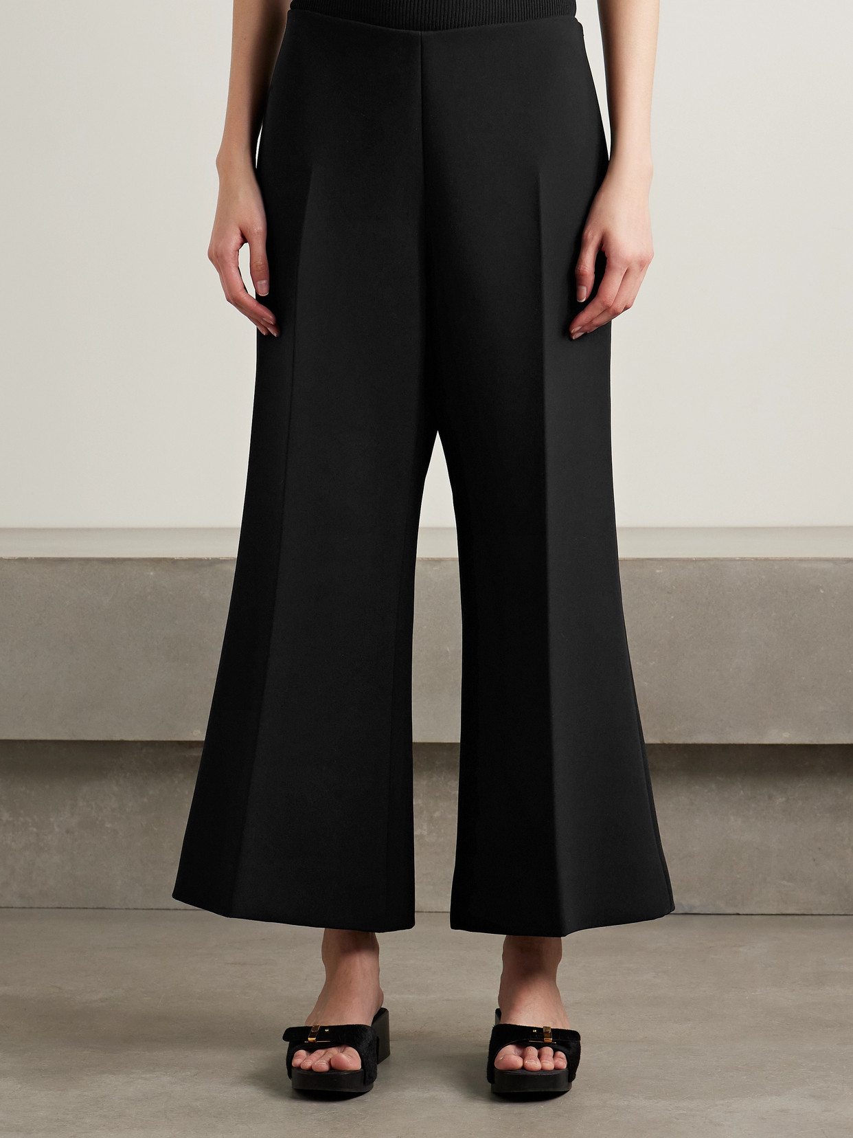 Walter Crepe Flared Pants