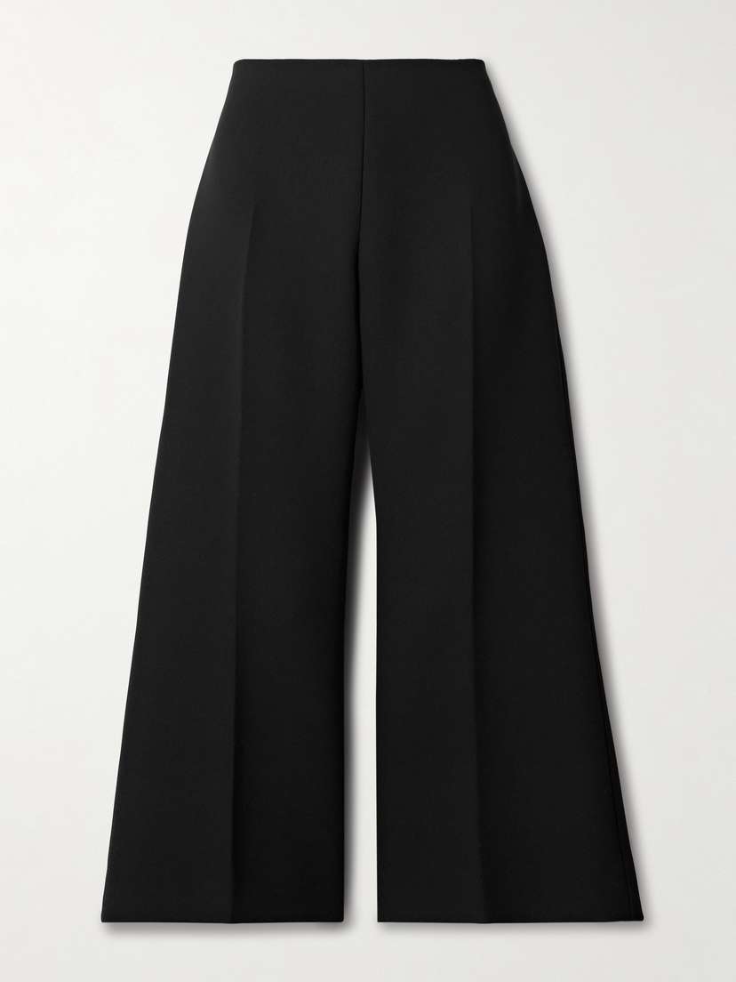 Khaite Walter Crepe Flared Pants