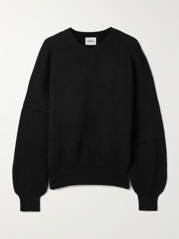 KHAITE Wolfe cashmere sweater