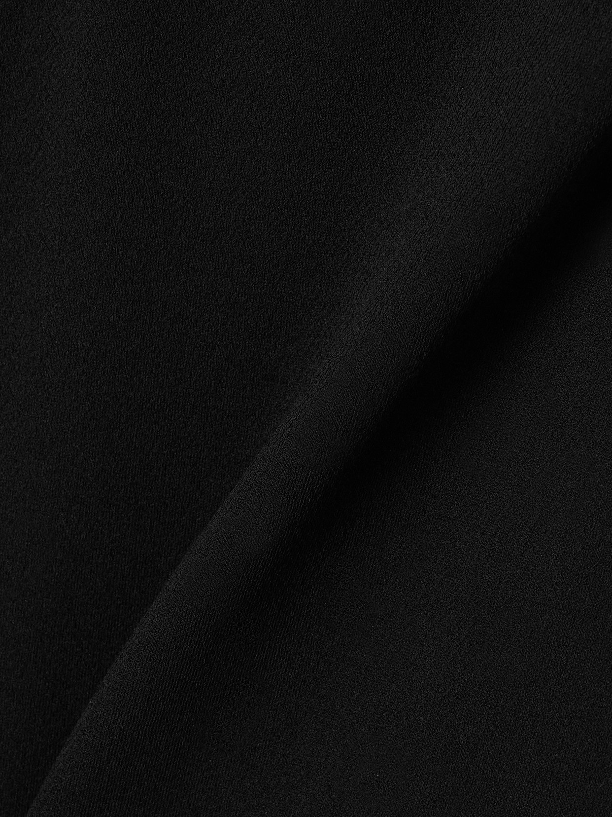 Khaite Lilth Crepe-jersey Maxi Skirt In Black