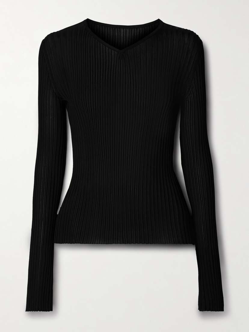 Khaite — Tia ribbed-knit top