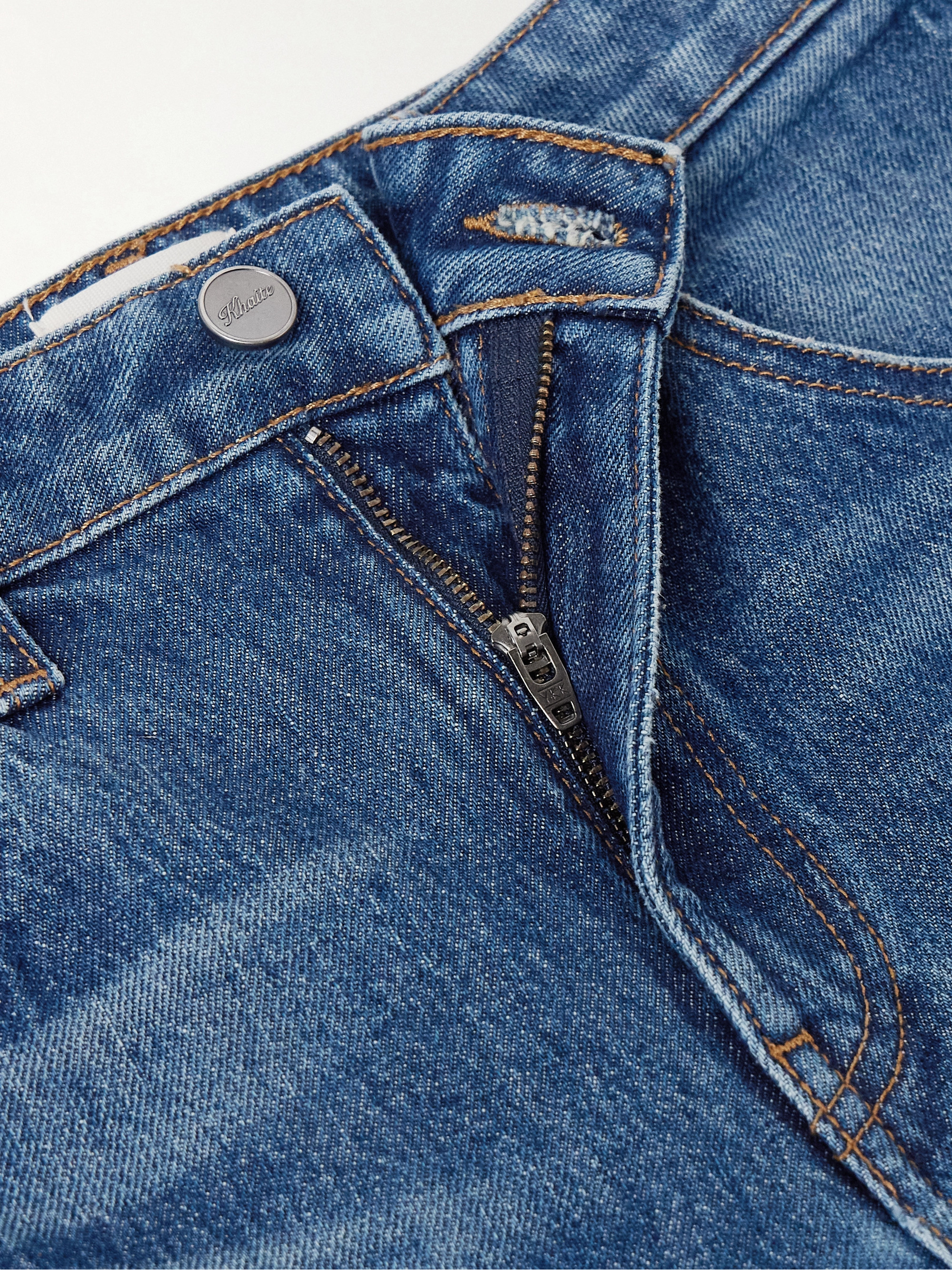 KHAITE Viv high-rise slim-leg jeans