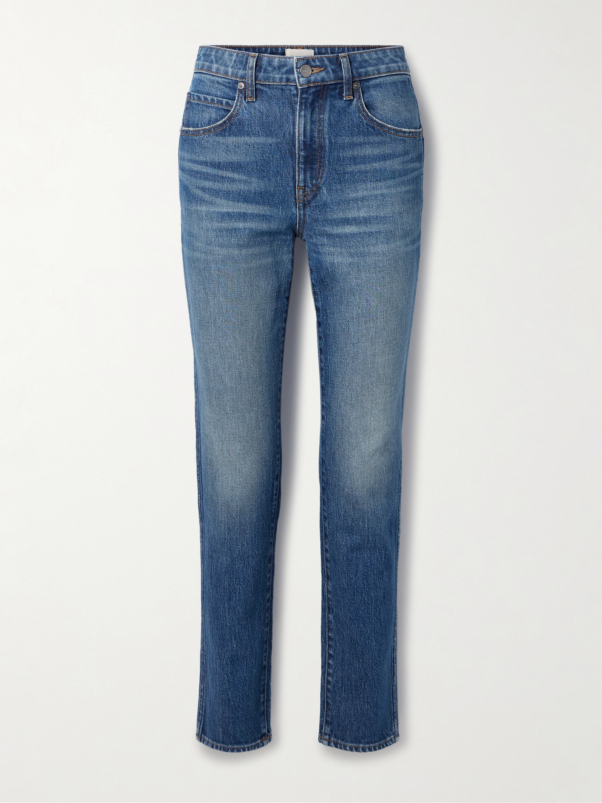 KHAITE Viv high-rise slim-leg jeans