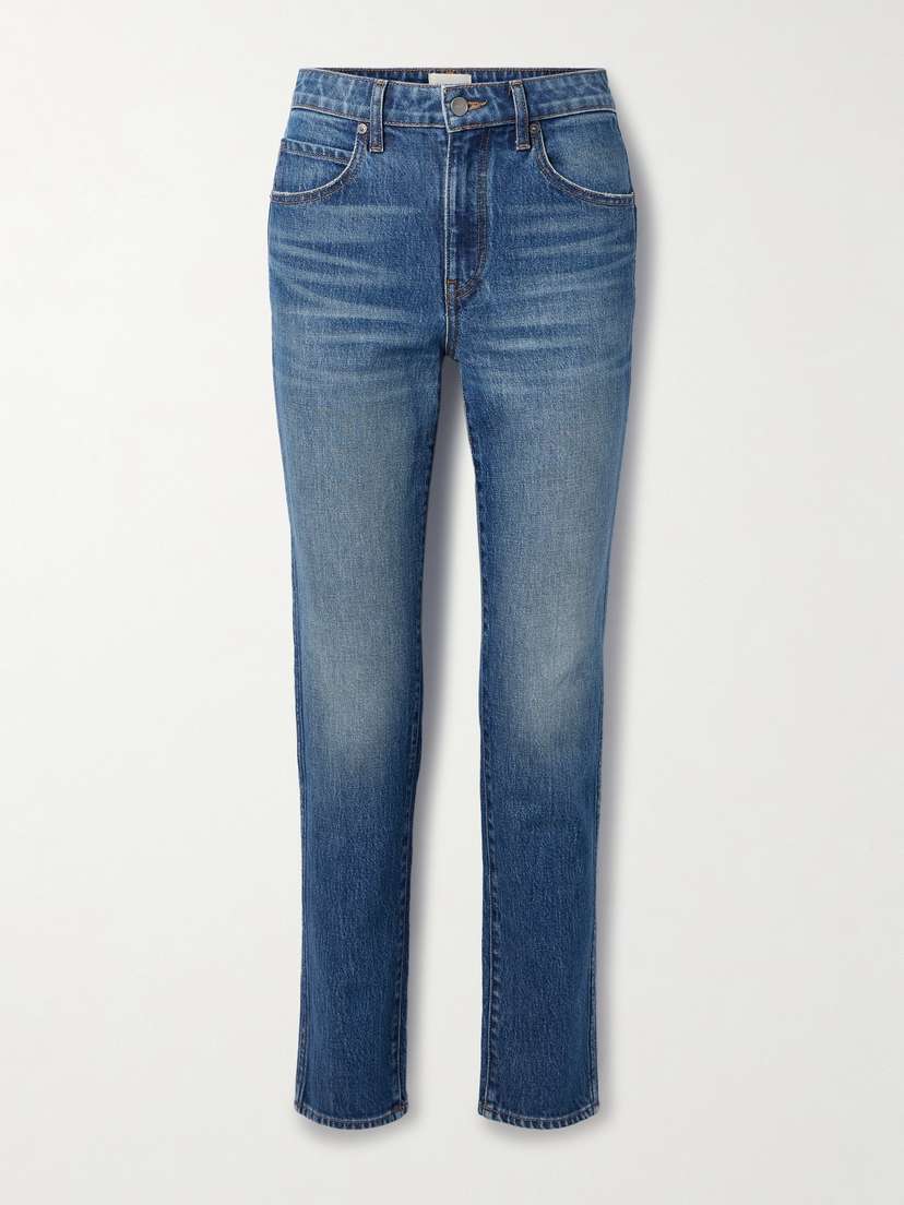 Khaite Viv High-rise Slim-leg Jeans