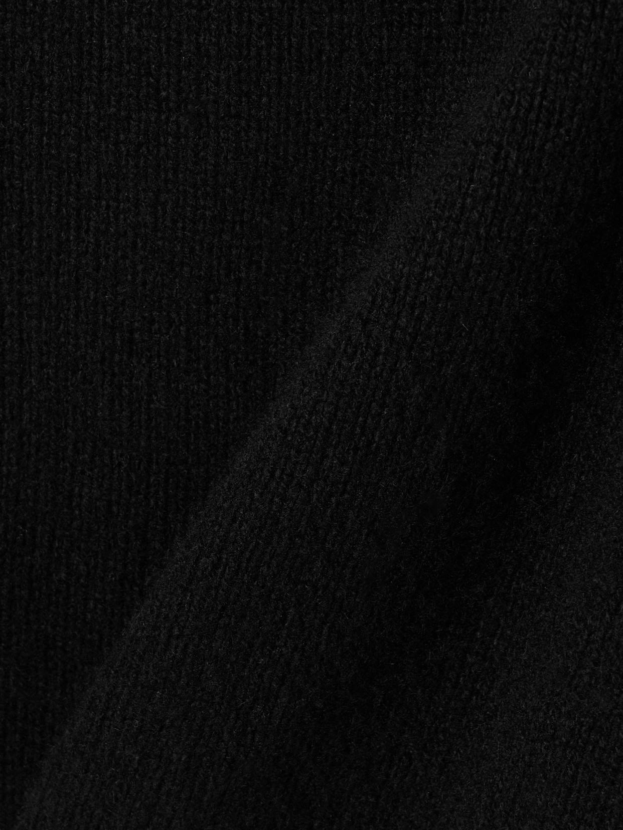 Khaite Davin Short Sleeve Cashmere Sweater In Black