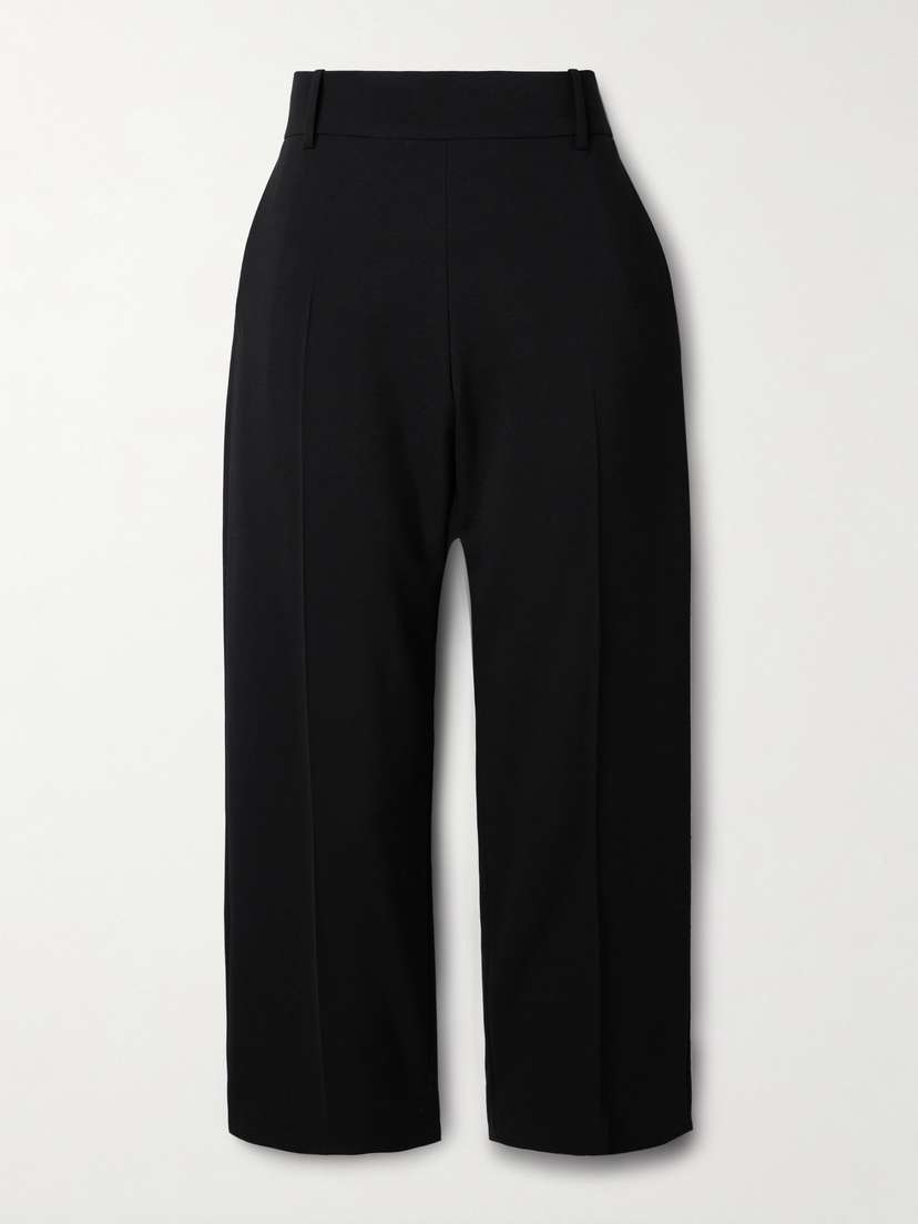 Khaite Cam Woven Straight-leg Pants