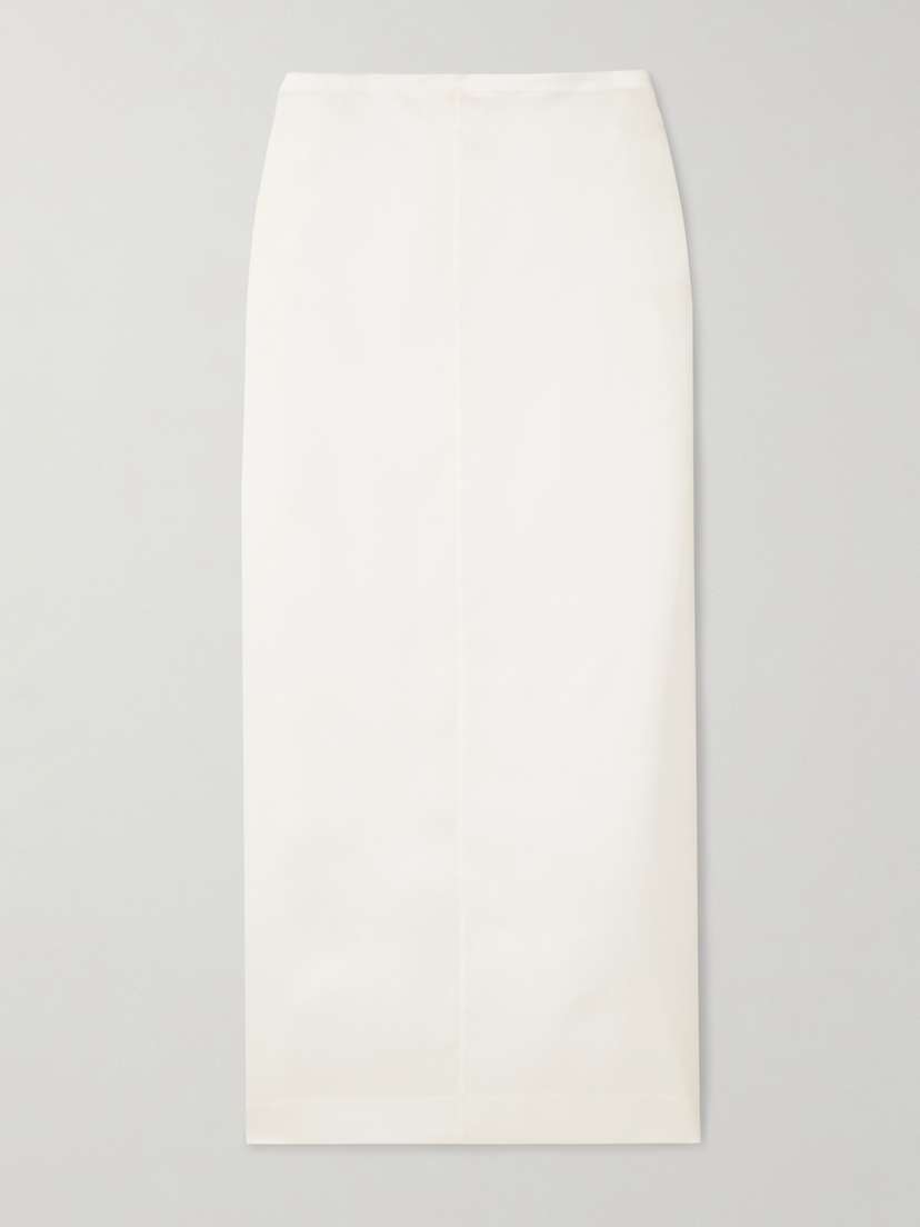 Khaite Lalisa Silk-organza Maxi Skirt