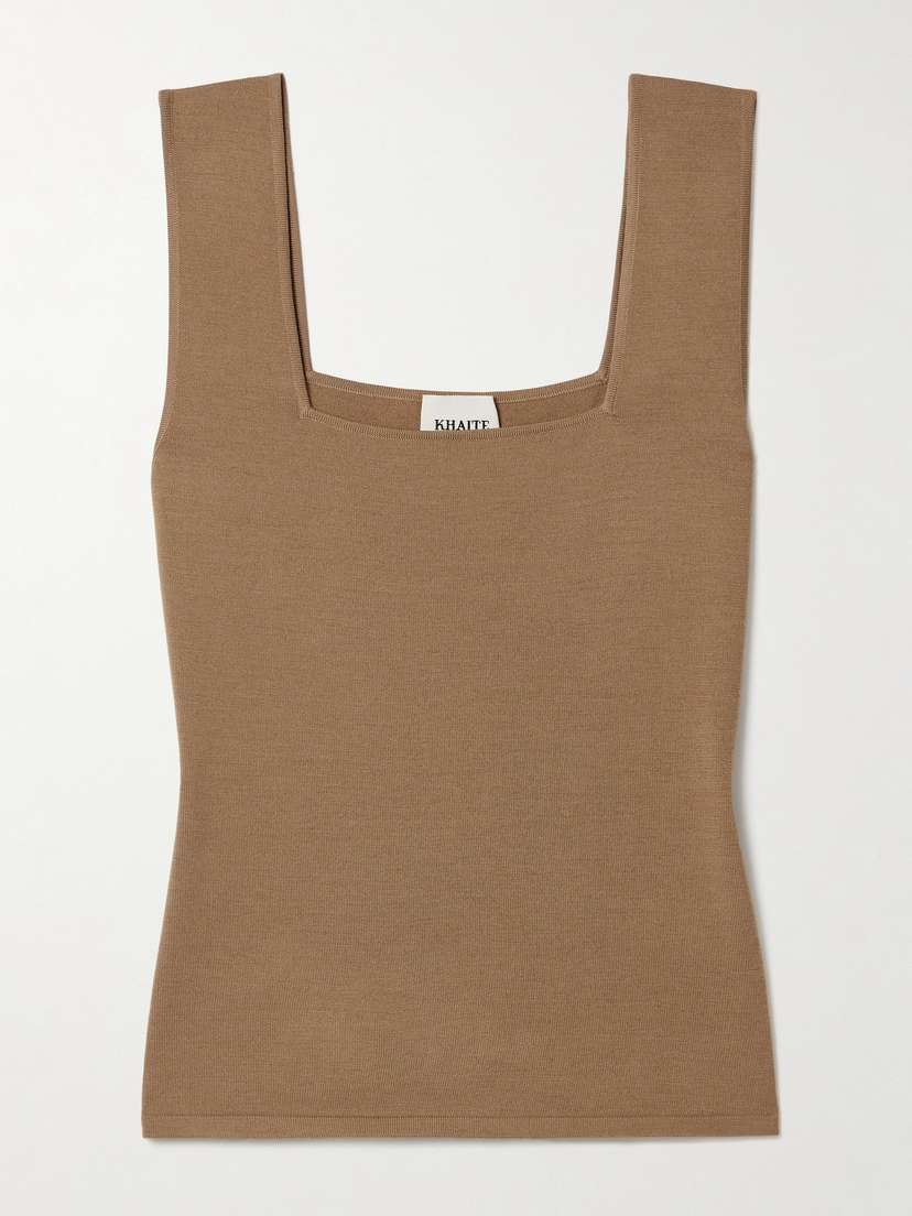 Khaite — Sani knitted tank