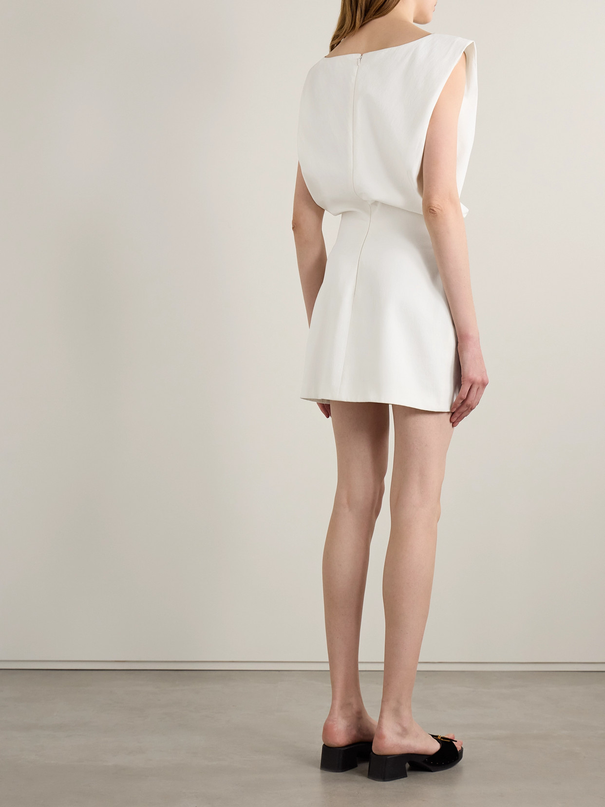 Khaite Toma Cotton Tunic In White