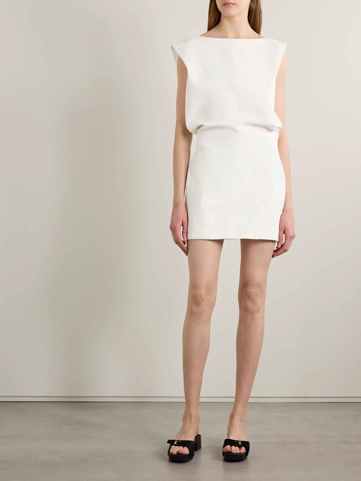 Khaite Toma Cotton Tunic In White