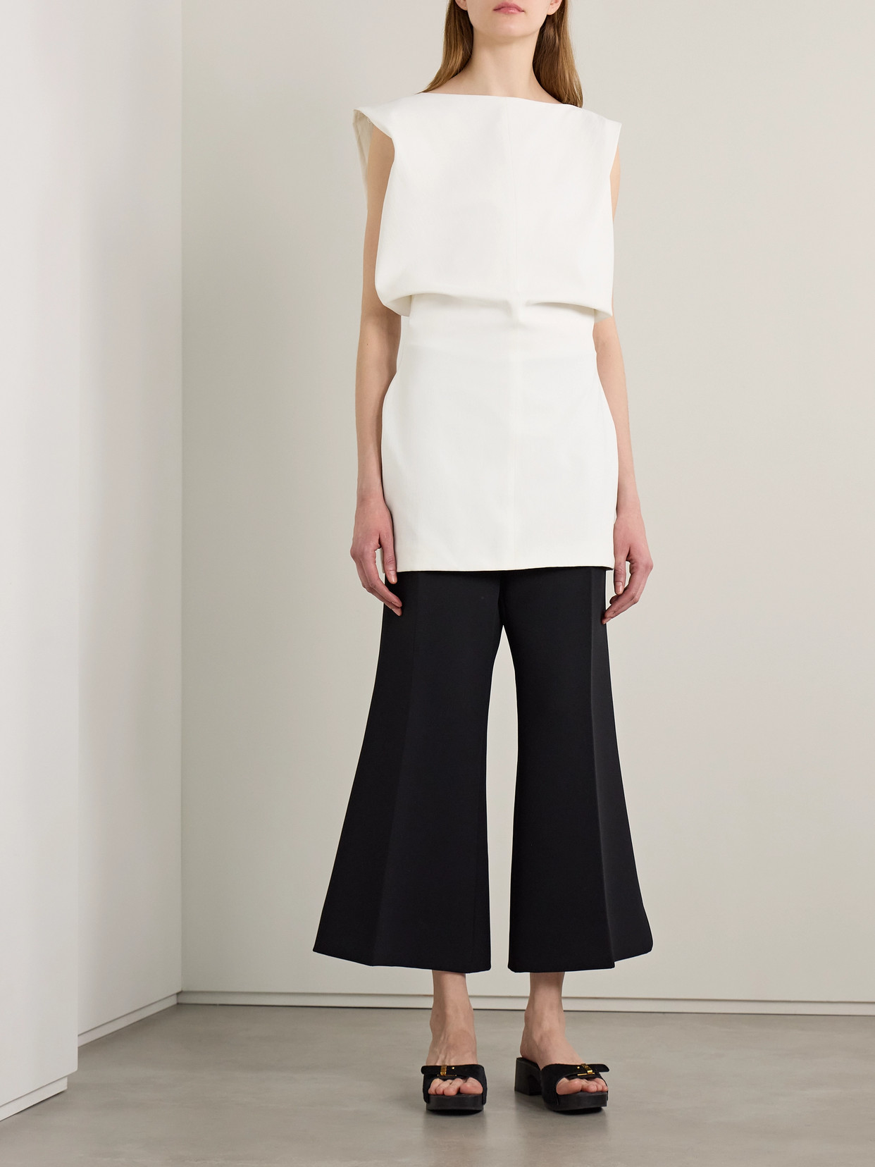 Khaite Toma Cotton Tunic In White
