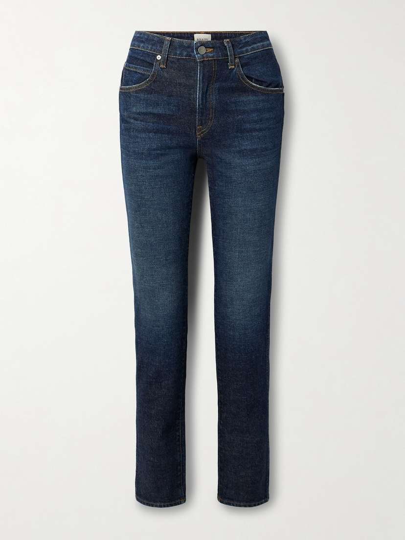 Khaite Viv High-rise Slim-leg Jeans