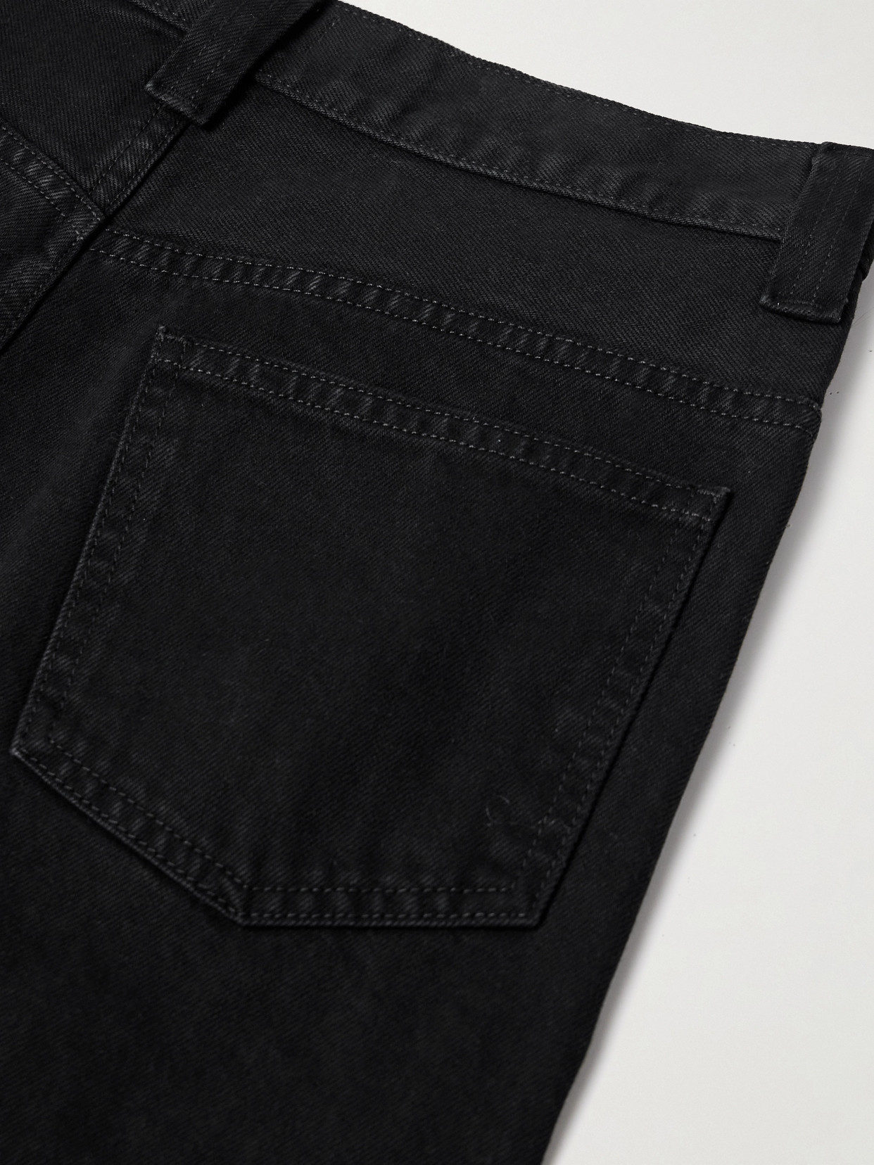 Khaite Bonnie Mid-rise Boyfriend Jeans In Black